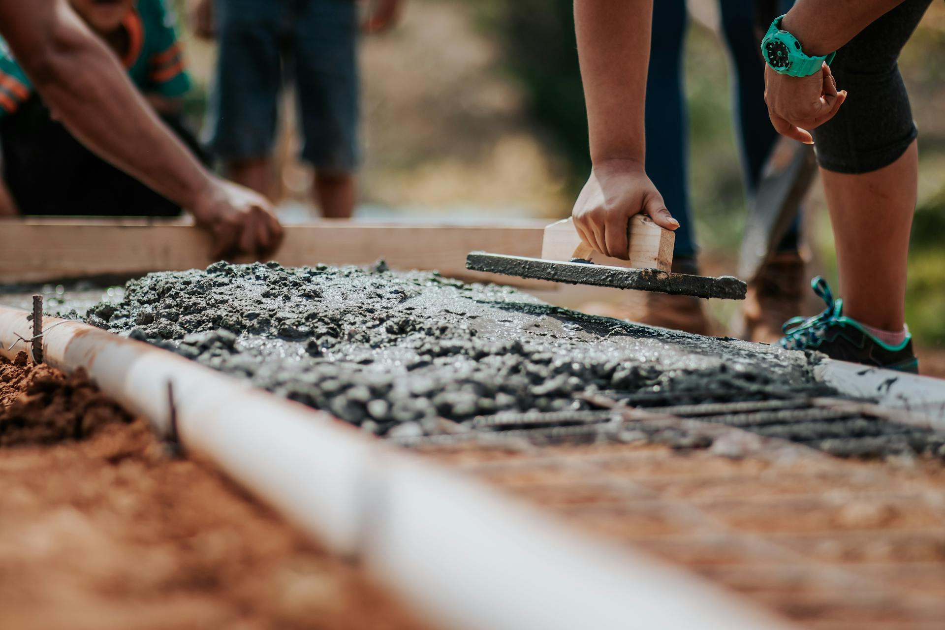 Contractor on jobsite — Punchlist Supply