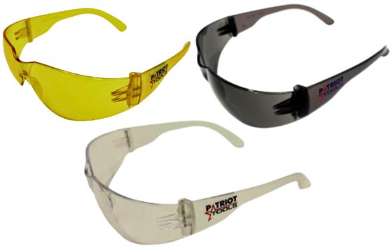 ANSI Z87.1 Safety Glasses — Wraparound